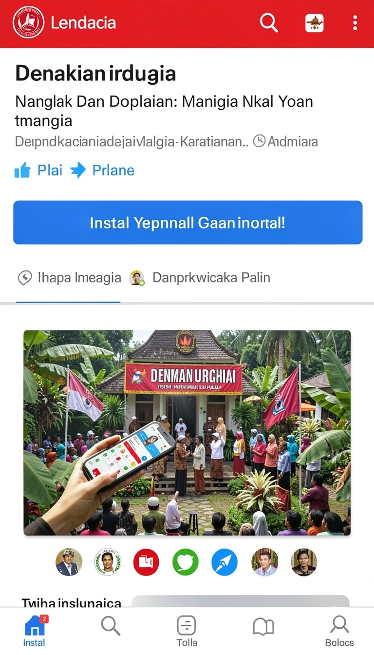 Galeri pratinjau visual cina365 build APK resmi terbaru